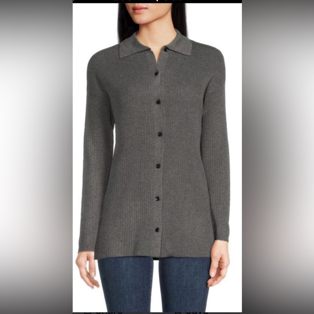 Barefoot Dreams CozyChic Ultra Lite Ribbed Button Down Cardigan